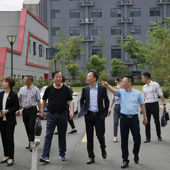 The Governor of Fuyang District Visits Fuchunjiang Optical Communication Park