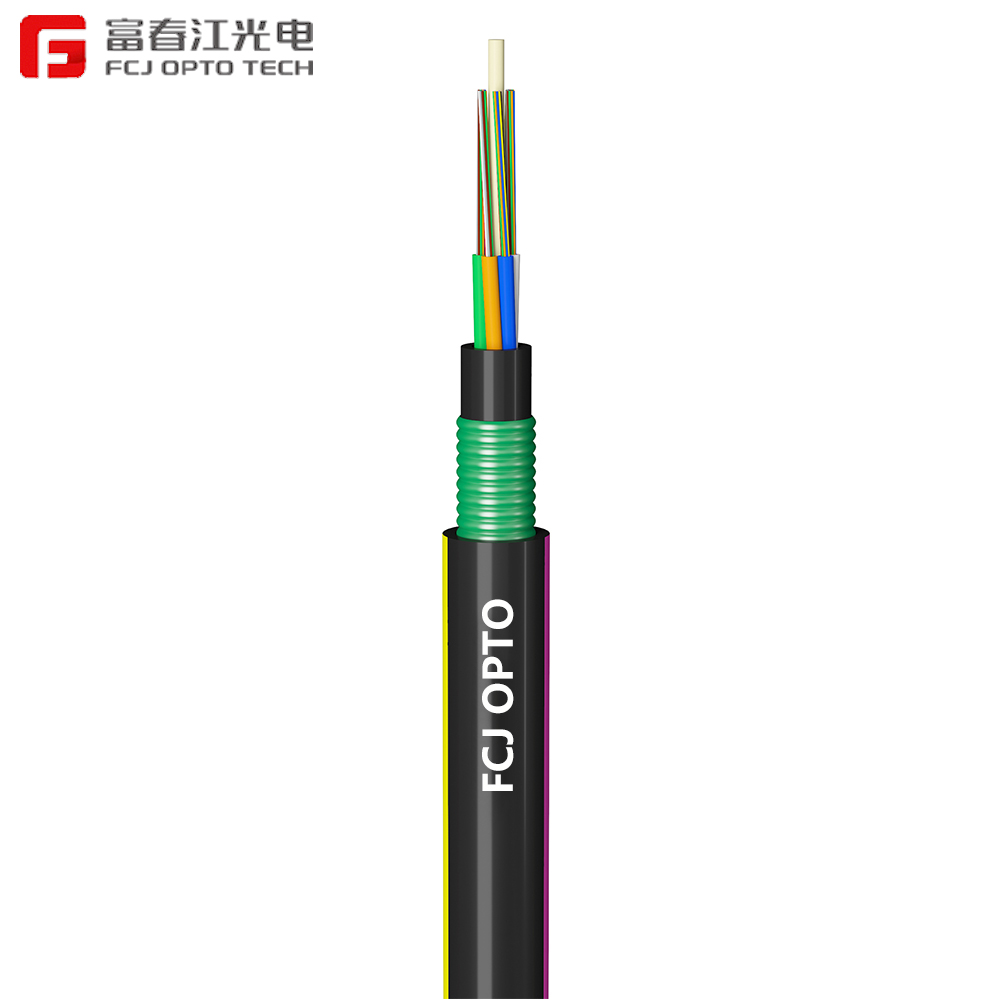 Armored GYFTY53 Stranded Loose Tube 12 24 48 72 Core Cable Optical Fiber For Optical Power Meter