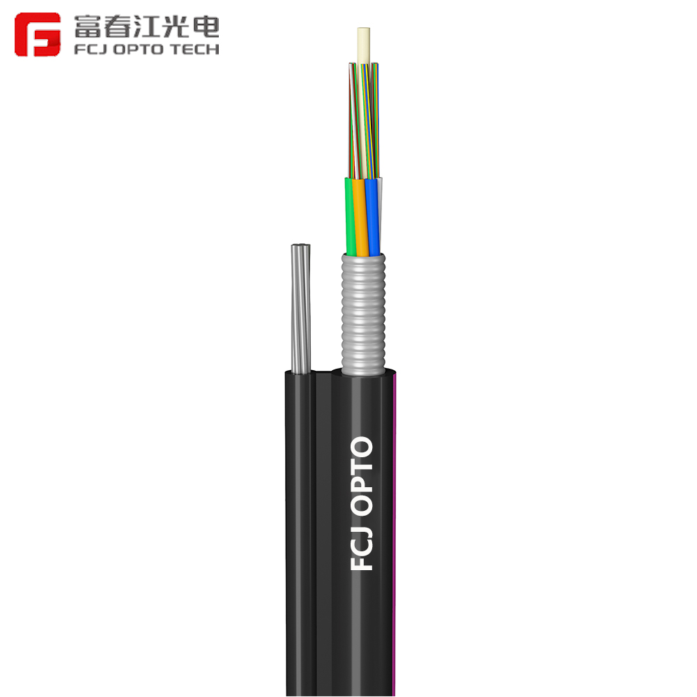 GYTC8A Outdoor Figure-8 Aerial Fiber Optic Cable With Aluminium Corrugated Tape