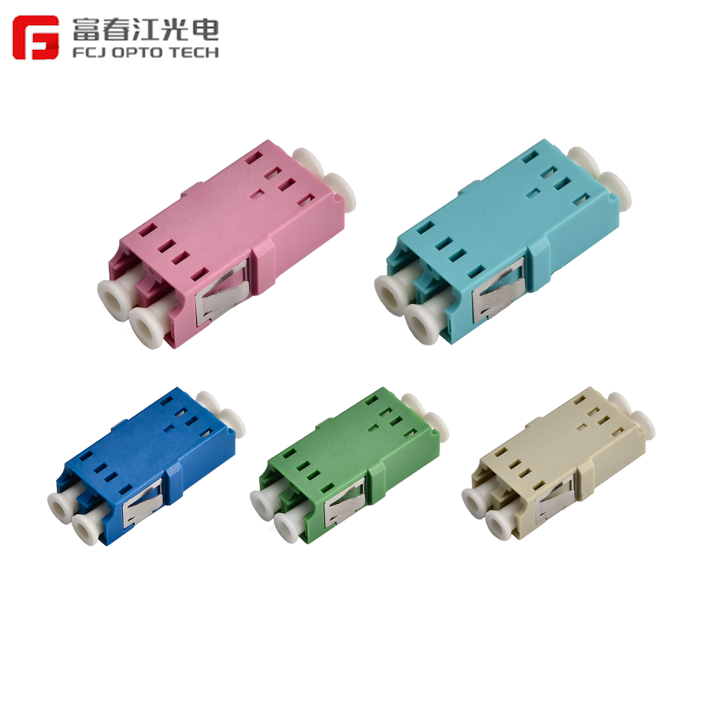 Single Mode LC/APC Plastic Fiber Optic Adapter Without Flange Reference FOB Price