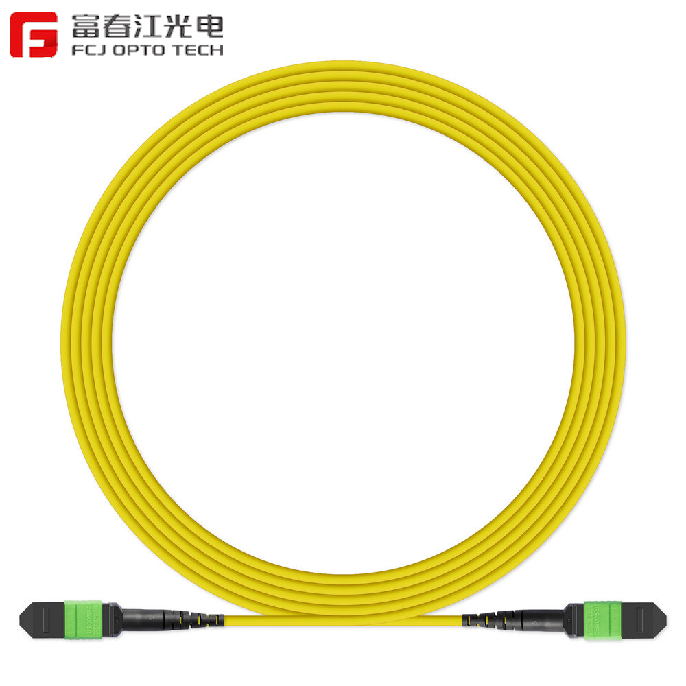 MPO-MTP Jumper Om3 Round Cable Fanout 2.0mm Optical Fiber Jumper