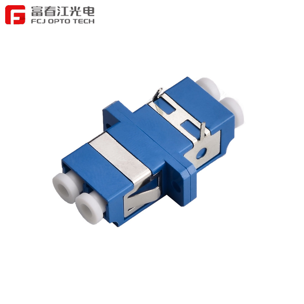 SC Duplex Adapter FTTH Network Simplex Duplex Sc APC Upc Fiber Optic Adapters Flange