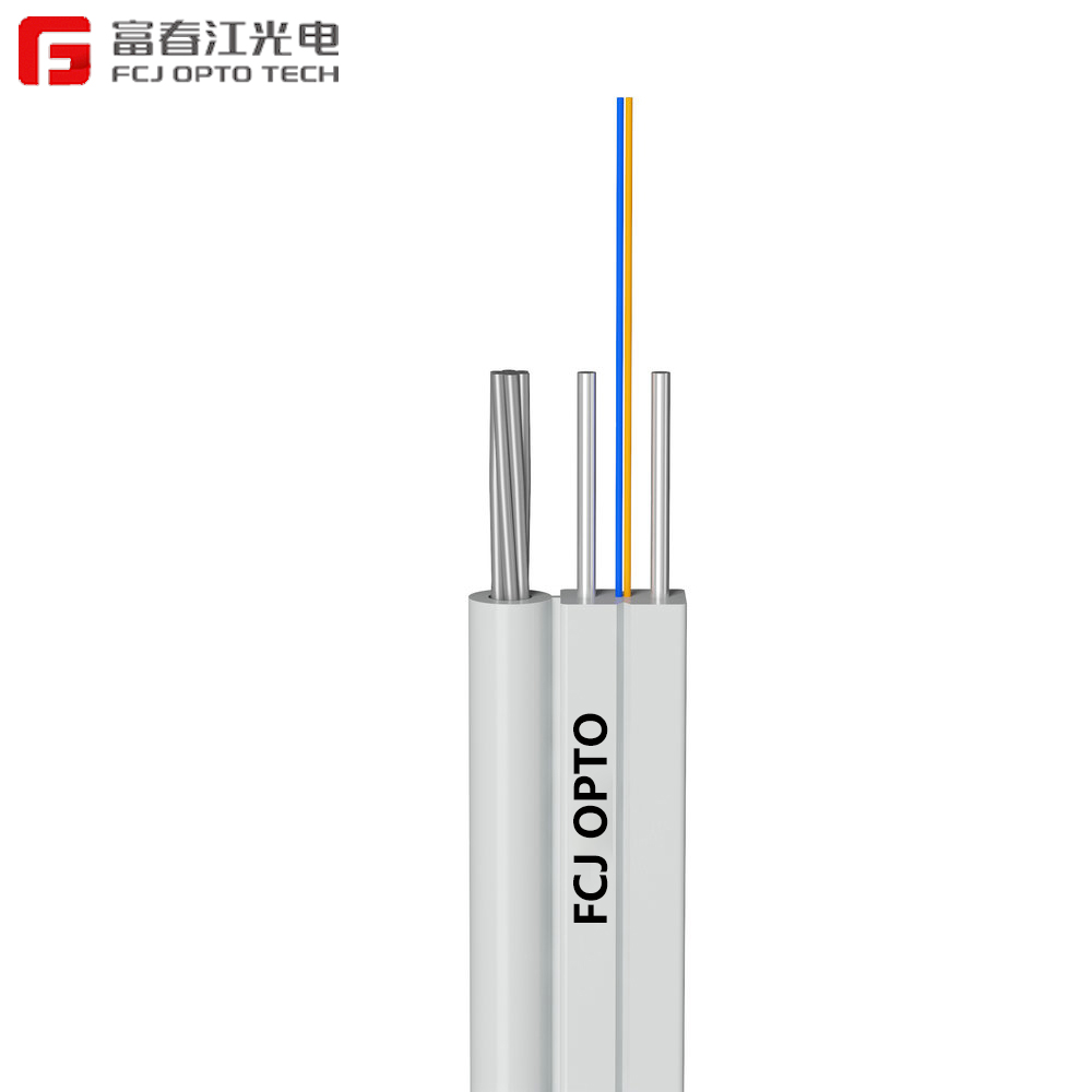 OEM High Quality Fiber Patch Cord Factories –  Steel Strand Drop Cable Strand Steel Wires Supporting Fig 8 Aerial Fiber Optic Cable – FCJ OPTO